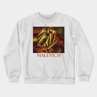 The Head of a Peasant by Kazimir Malevich Crewneck Sweatshirt